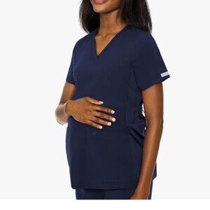 Med Couture Maternity Scrub Set, Navy Blue Size XS and S